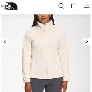 North face fleece - L - champagne color